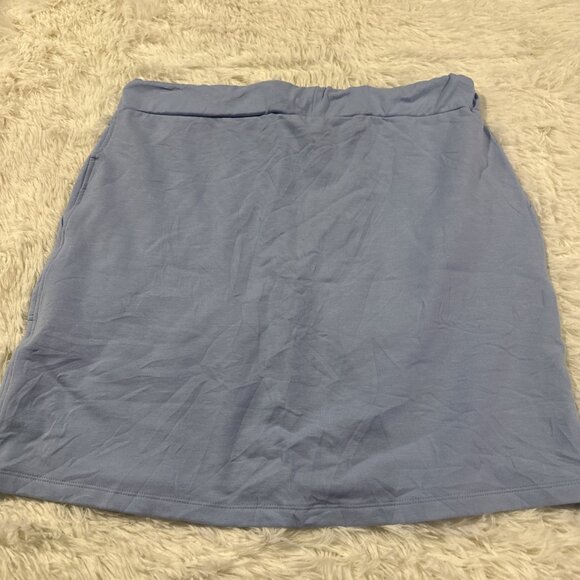 Wanakome womens blue pull on hiking skirt L NWT cabin - Picture 9 of 10